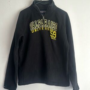 Valparaiso half zip jansport hoodie black half zip